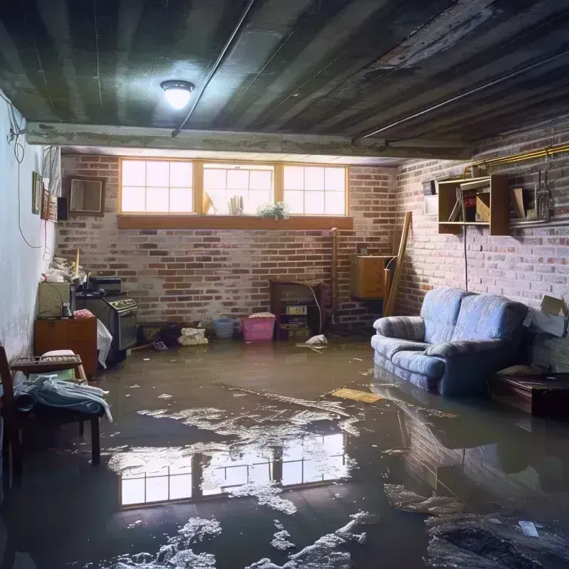 Flooded Basement Cleanup in Central, TN